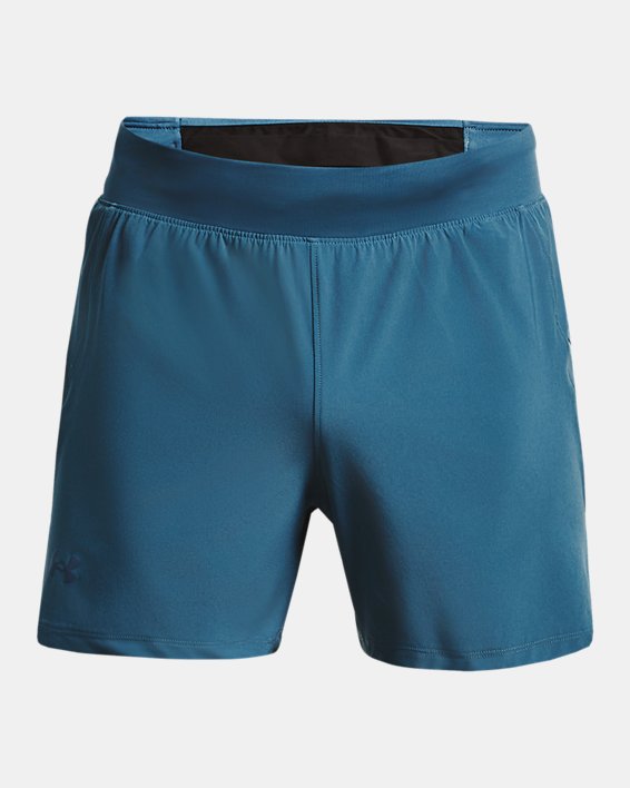 Men's UA Launch Elite 5'' Shorts in Blue image number 7